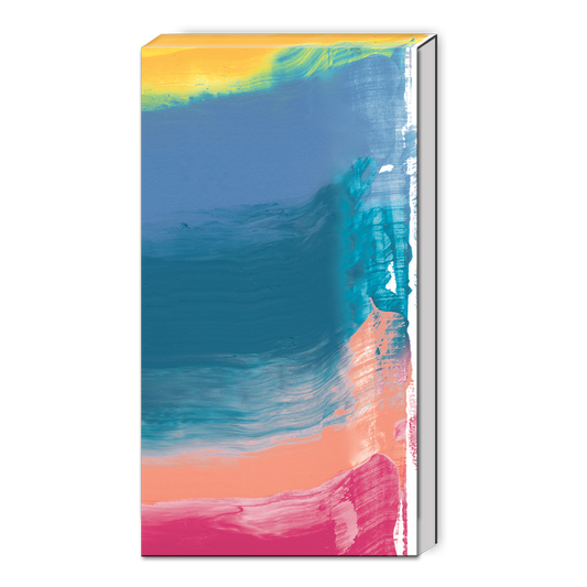Painterly Stripes Tall Notepad