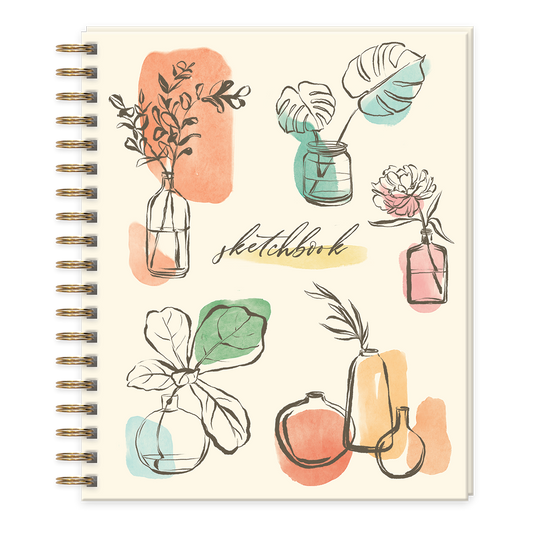 Plants in Vases Sketchbook