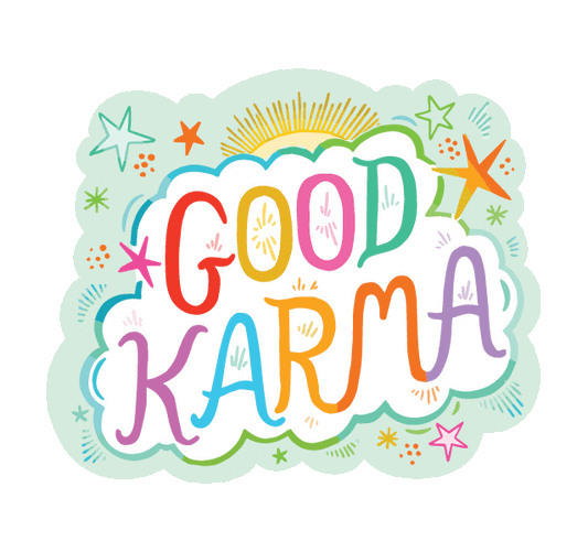 Good Karma Vinyl Sticker