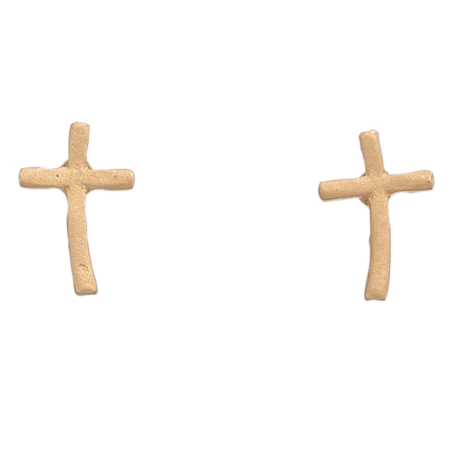 Howards Gold Cross Studs