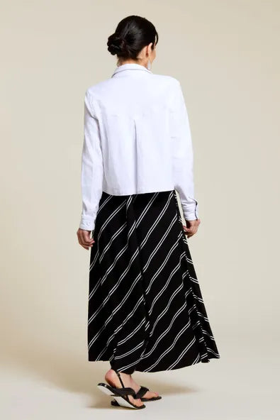 Tribal Denim Jacket White