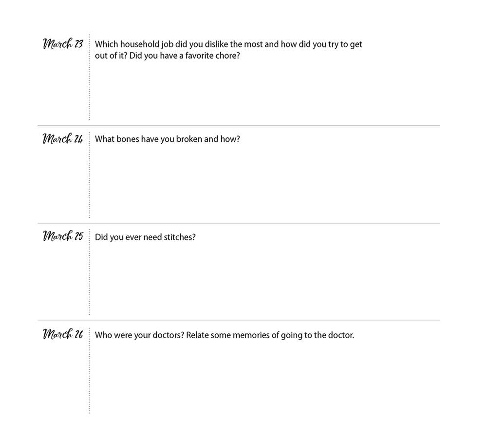 Grandma, Tell Me Your Memories