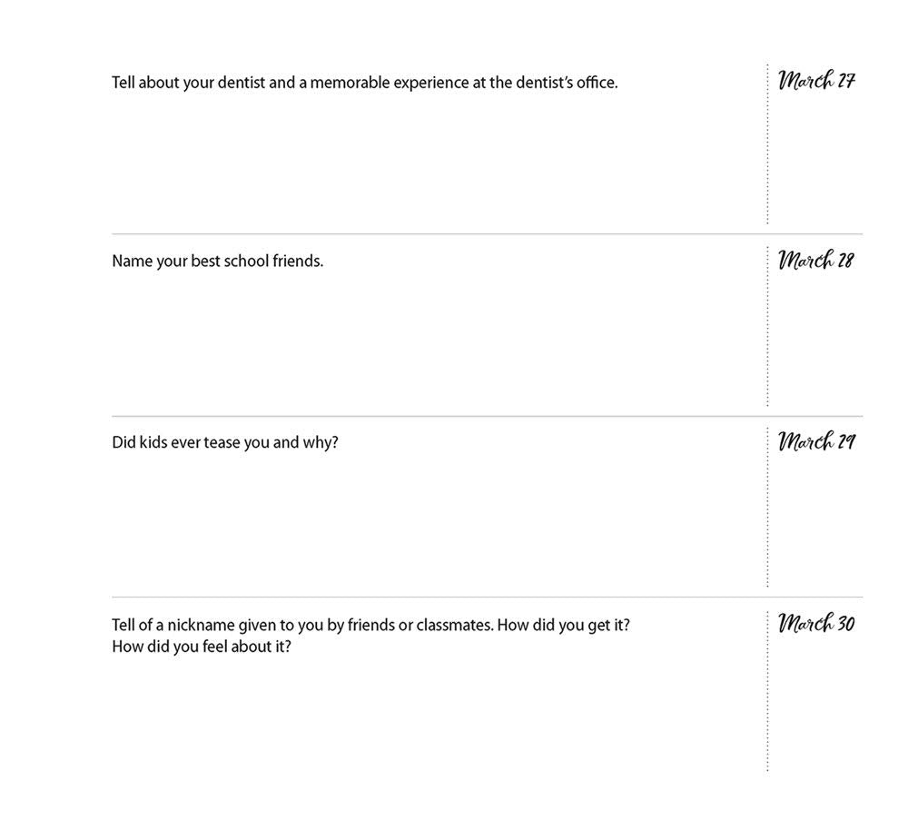 Grandma, Tell Me Your Memories