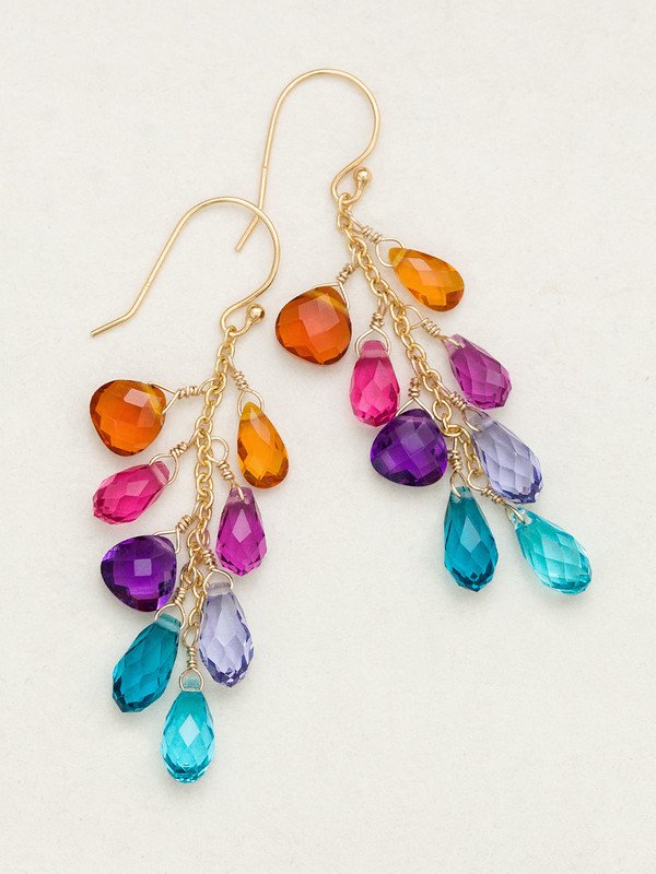 Holly Yashi Lorelei Cluster Earrings