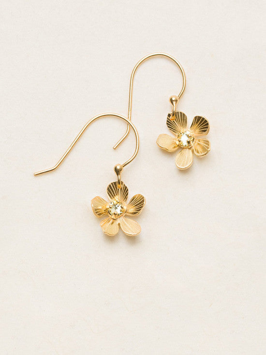 Holly Yashi Petite Plumeria Drop Earrings