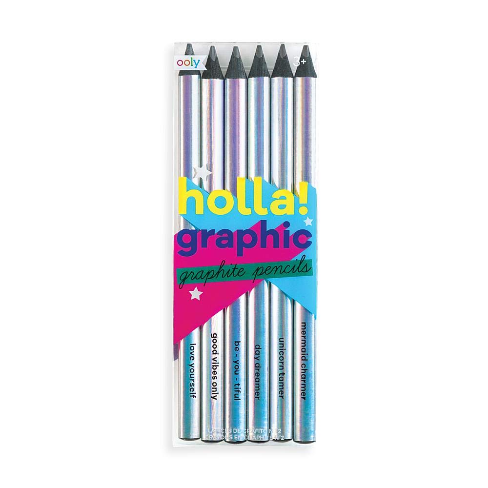 Ooly Kaleidoscope Multi-Colored Pencils - Set of 6