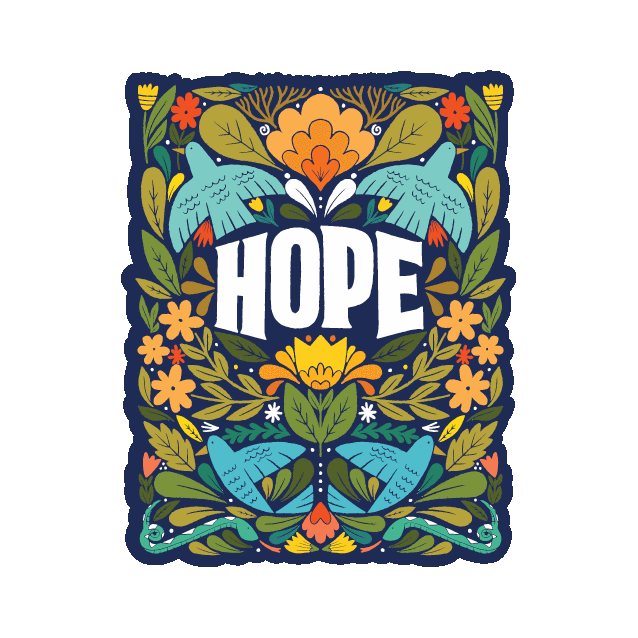 Hope Vinyl Sticker