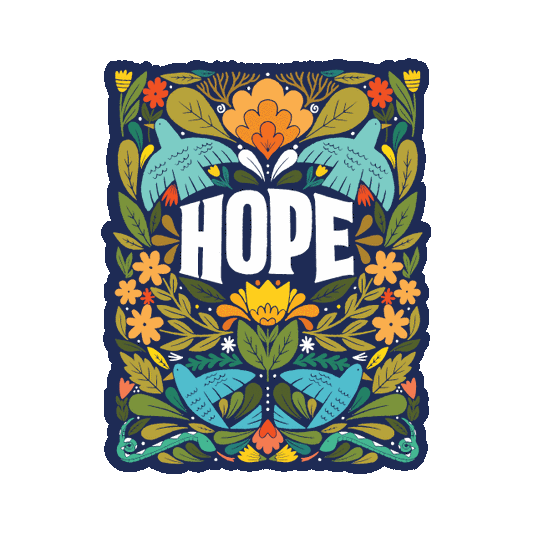 Hope Vinyl Sticker