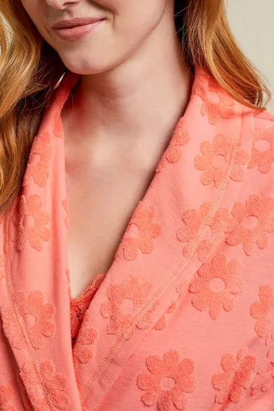 Tribal Floral Textured Robe