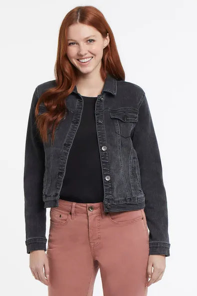 Tribal Soft Stretch Denim Jacket