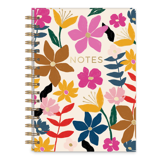 Floral Spiral Journal