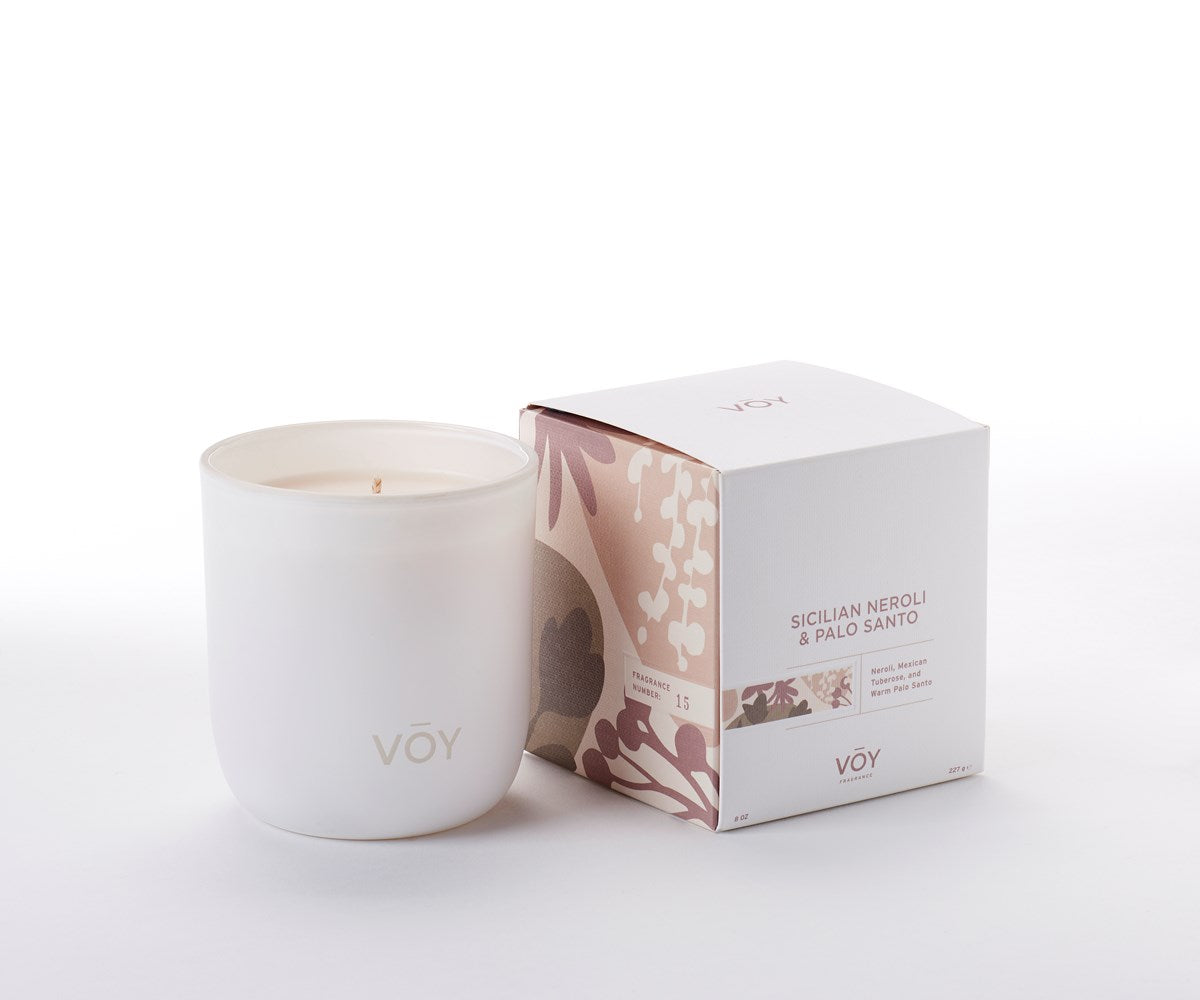 Sicilian Neroli & Palo Santo, 8oz. Scented Candle