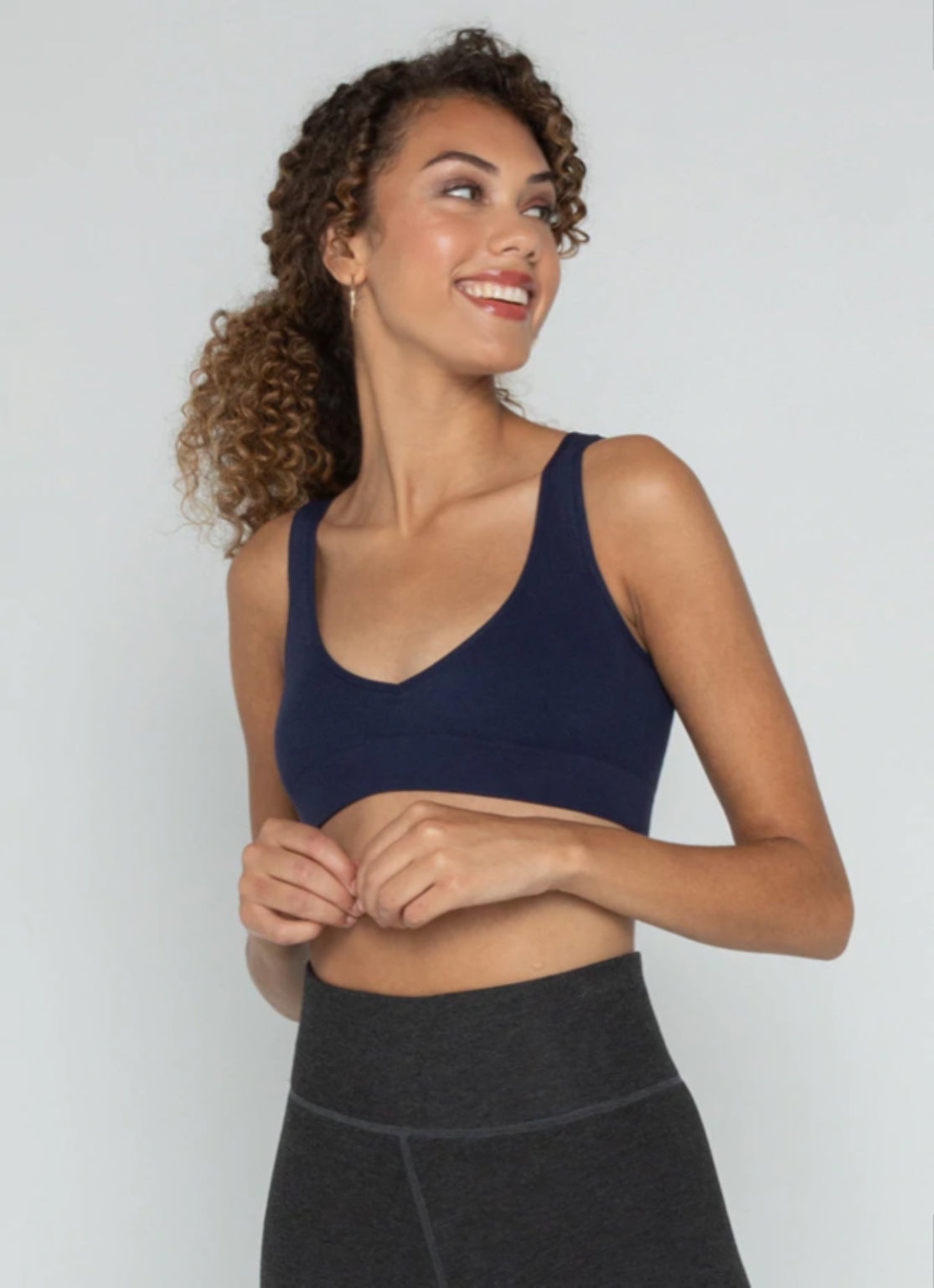 C'Est Moi Bamboo Bralette Navy