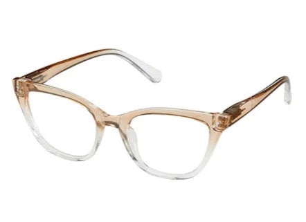 Blue Gem Cat Eye Readers