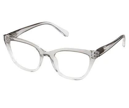 Blue Gem Cat Eye Readers