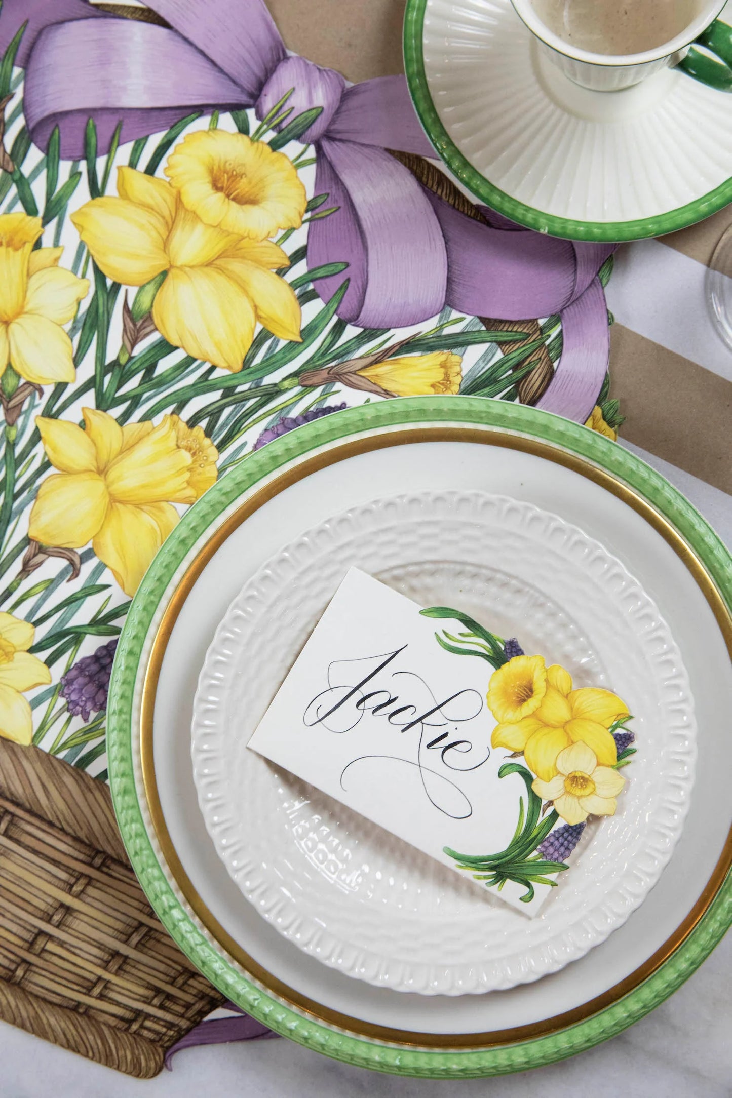 Daffodil Place Card Set