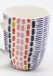 Porcelain Patterned Mug