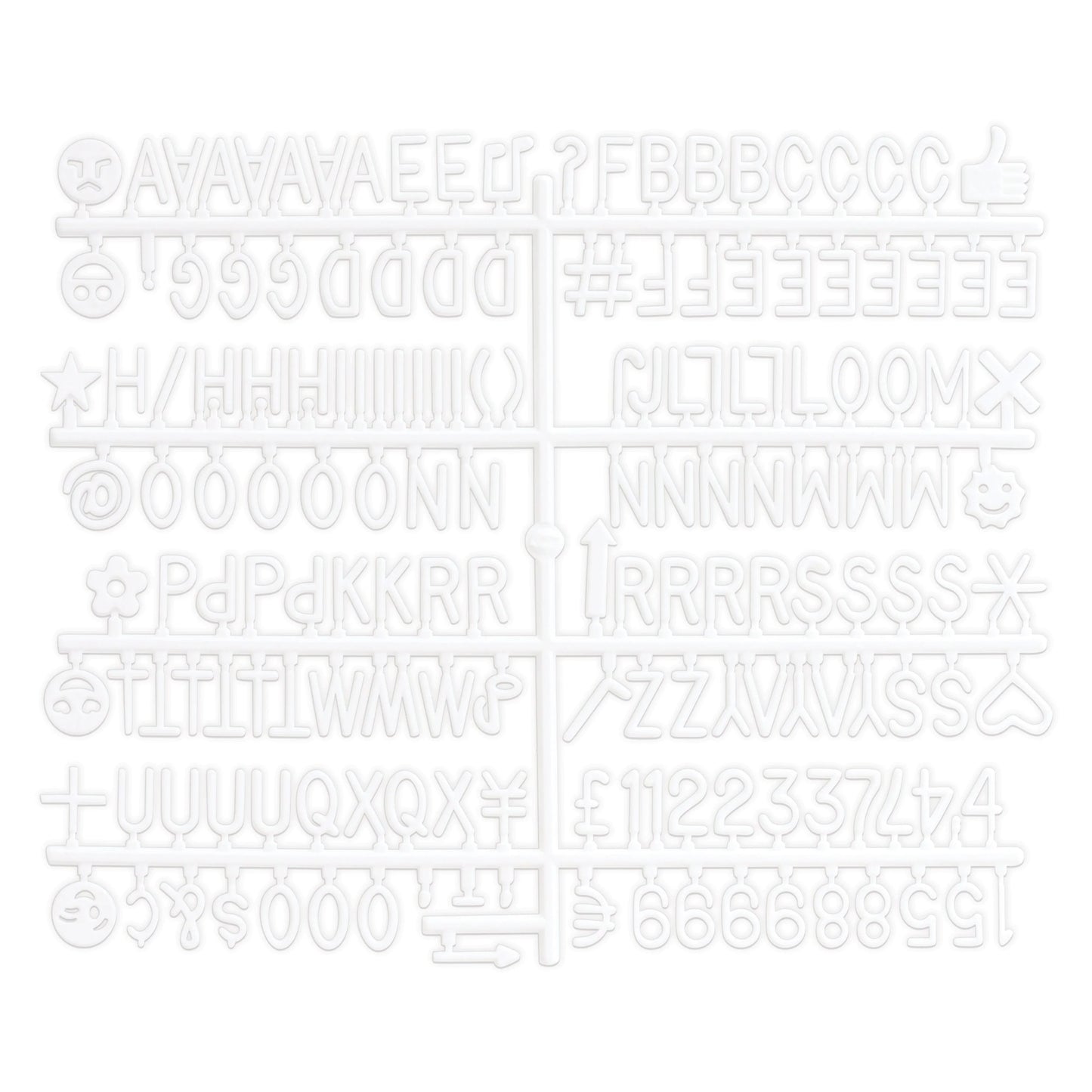 Framed Felt Letter Board