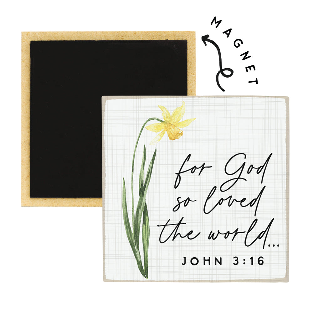 John 3:16 Magnet