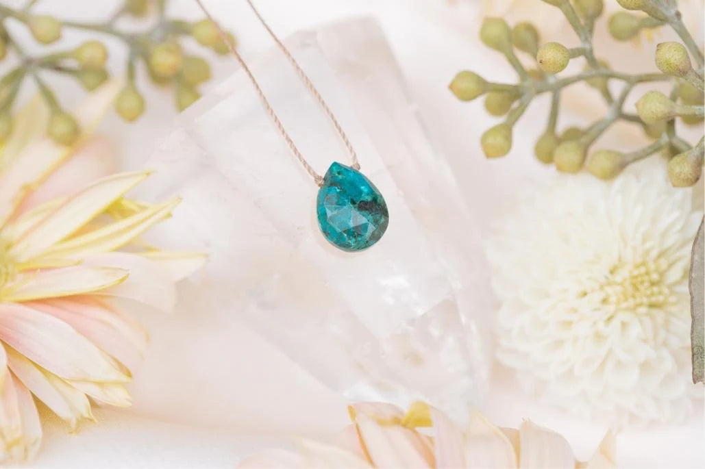Chrysocolla Luxe Necklace For Hope