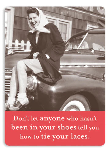 Tie Your Laces Magnet