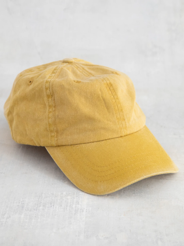 Natural Life Washed Cotton Hangout Hat Marigold