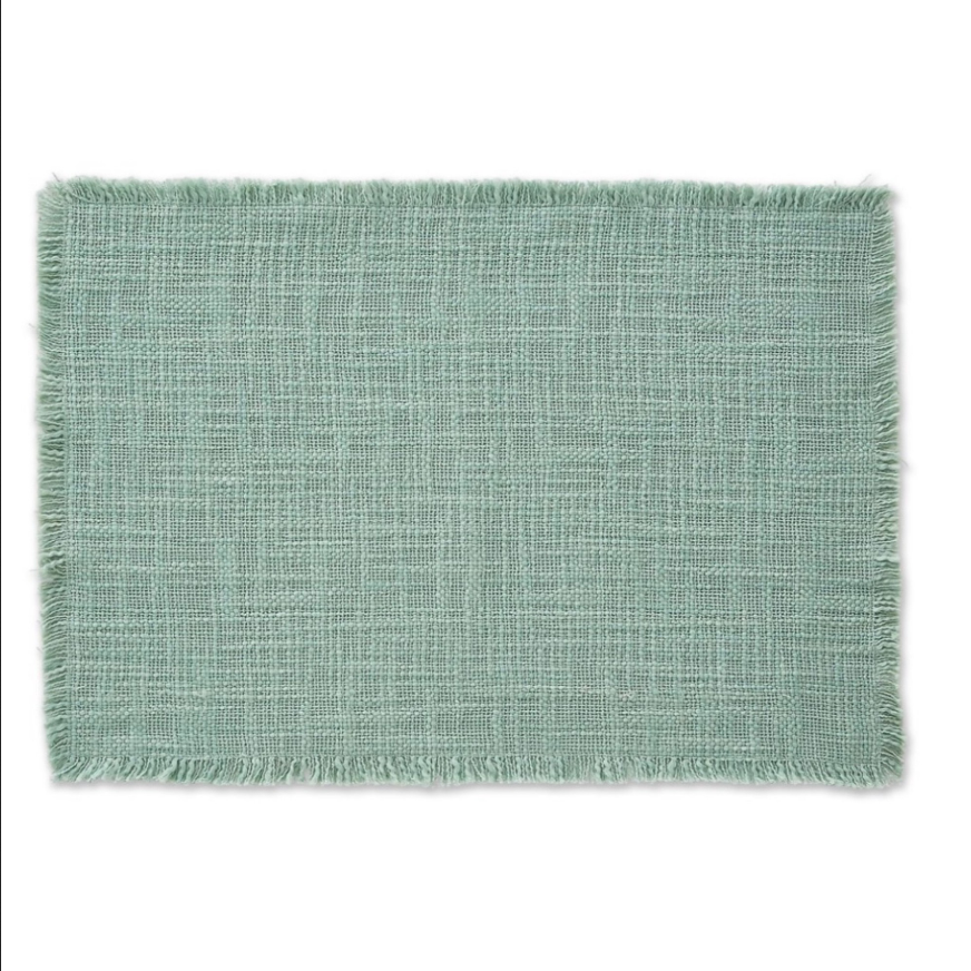 Jadeite Basket Fringe Placemat