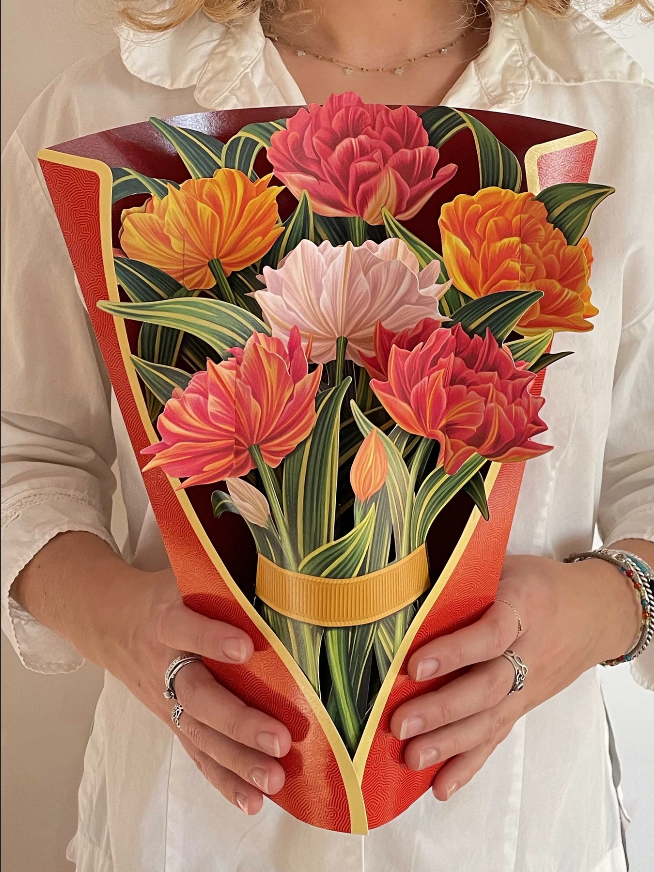 Fresh Cut Paper Bouquets
