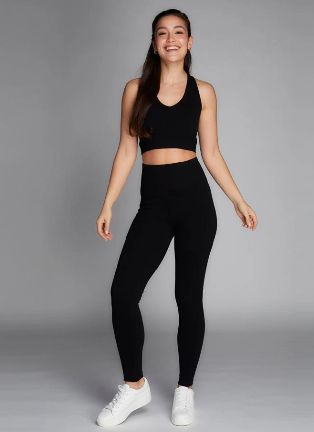 C'est Moi Rib High Waisted Legging