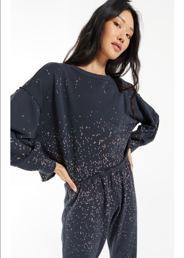 Z Supply Tempest Splatter Sweatshirt