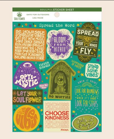 Spread The Word Sticker Sheet