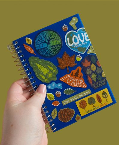 One With Nature Sticker Sheet