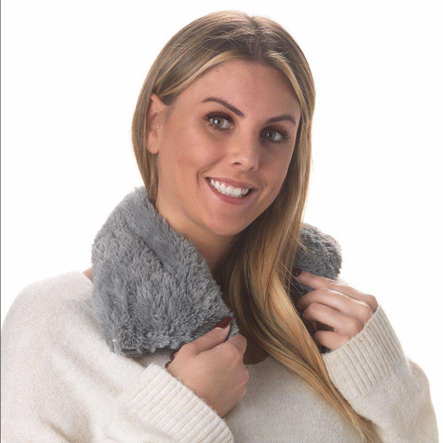 Gray Warmies Neck Wrap