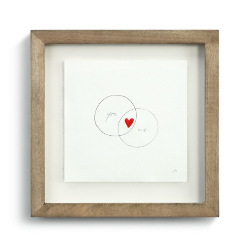 You and Me Circles Wall Art
