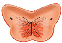 Butterfly Pinch Bowls Orange