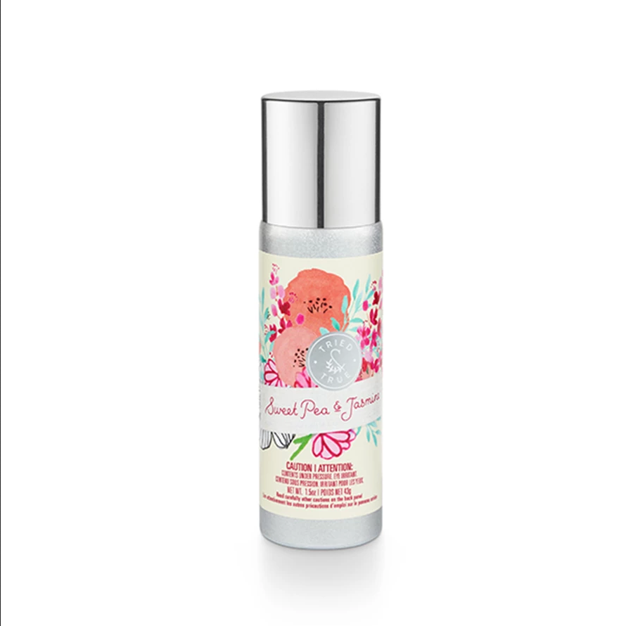 Tried and True Mini Room Spray Sweet Pea & Jasmine