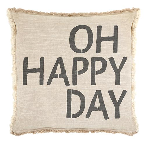 Euro Pillow - “Oh Happy Day”