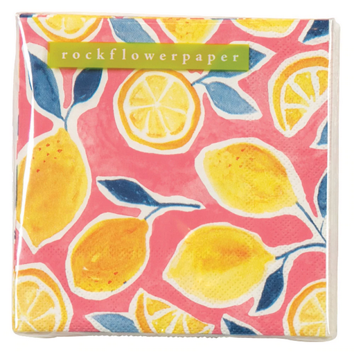 Lemons Printed Paper Napkins