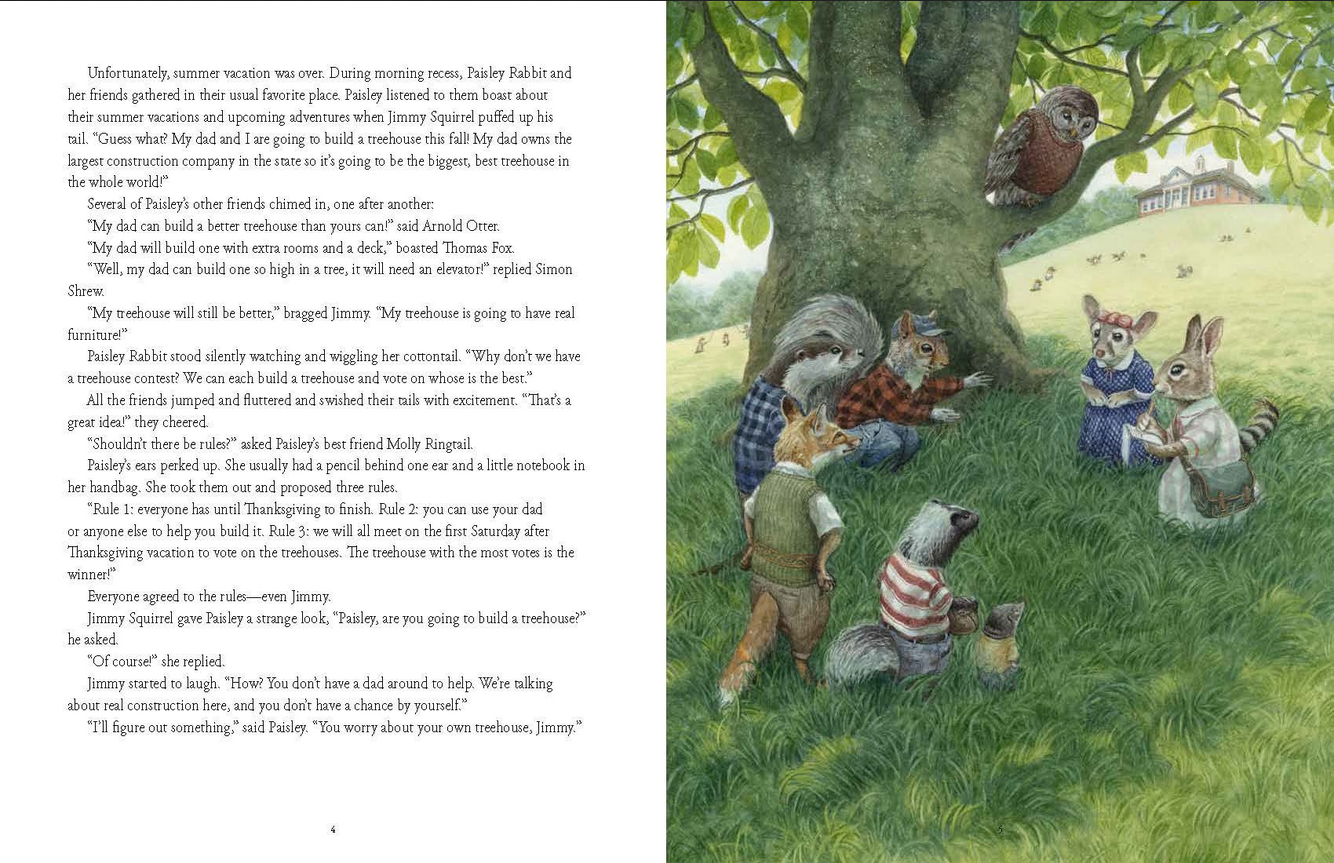 Paisley Rabbit And The Treehouse Contest