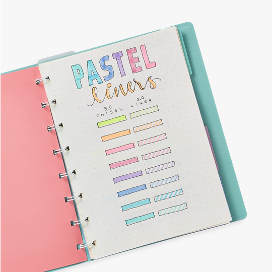 Pastel Liners Dual Tip Markers