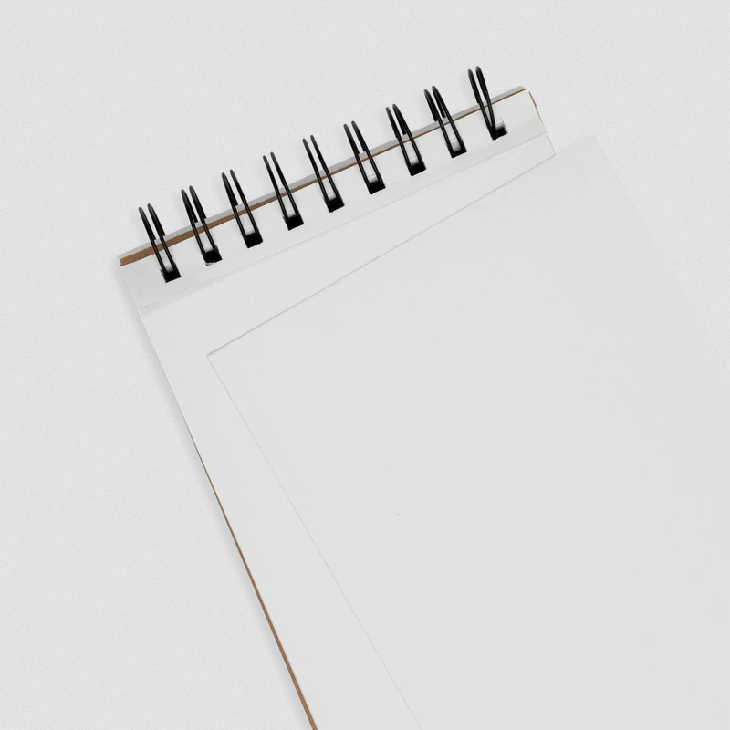 White Paper Sketchbook