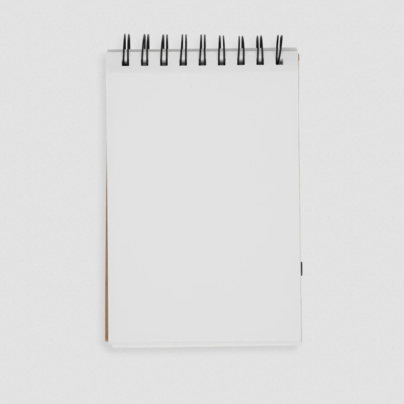 White Paper Sketchbook