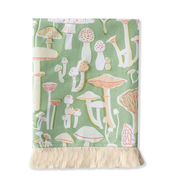 Mushrooms Tea Towel