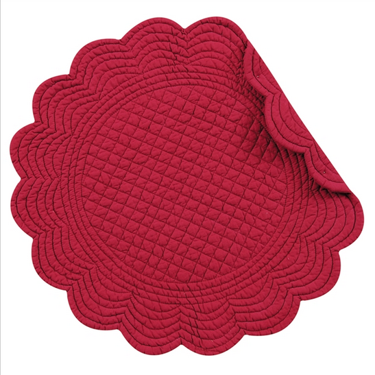 Solid Round Placemat