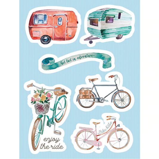 Wanderlust Sticker sheet