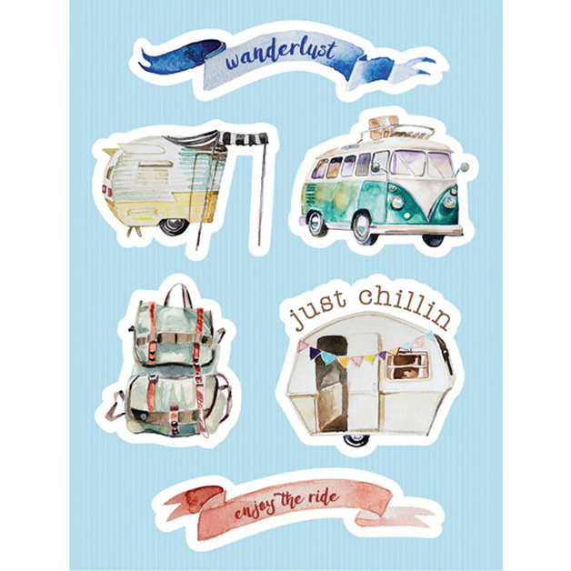 Wanderlust Sticker Sheet