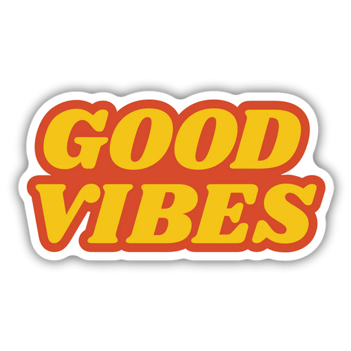 Good Vibes Sticker