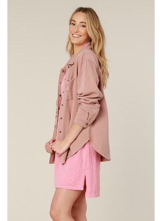 Mododoc Long Sleeve Shacket