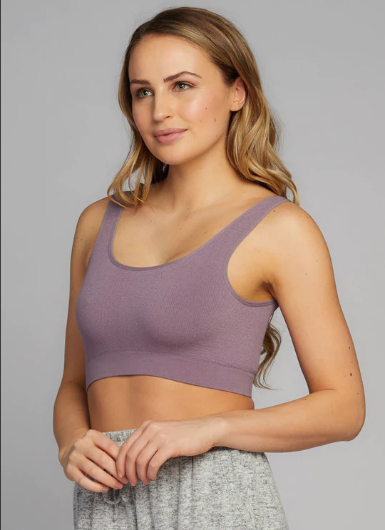 C'Est Moi Bamboo Bralette Mauve