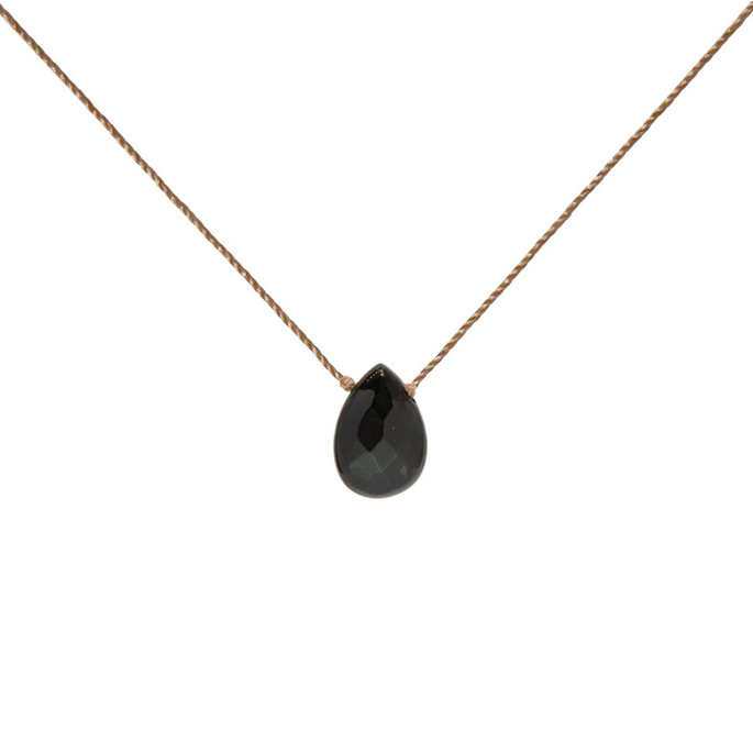 Black Onyx Soul-Full of Light Necklace for Stress Relief